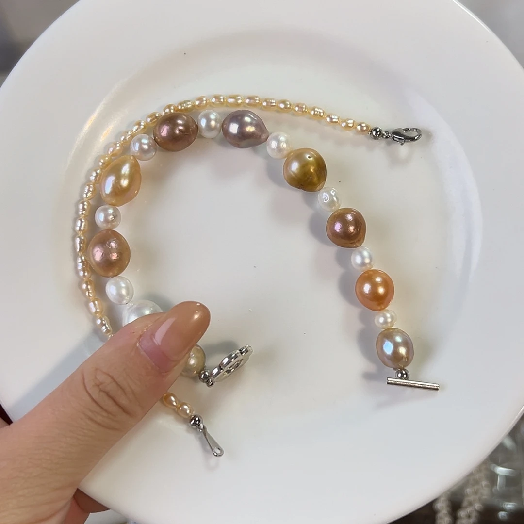 淡水珍珠钛钢天然淡水珍珠