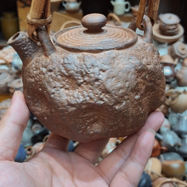 柴烧老岩泥高端茶器