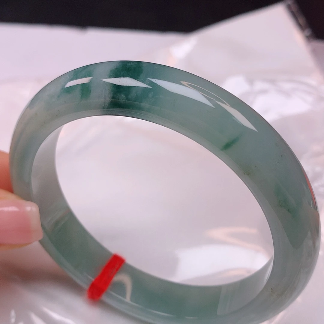 【闪购商品】未镶嵌手镯翡翠57翡翠手镯