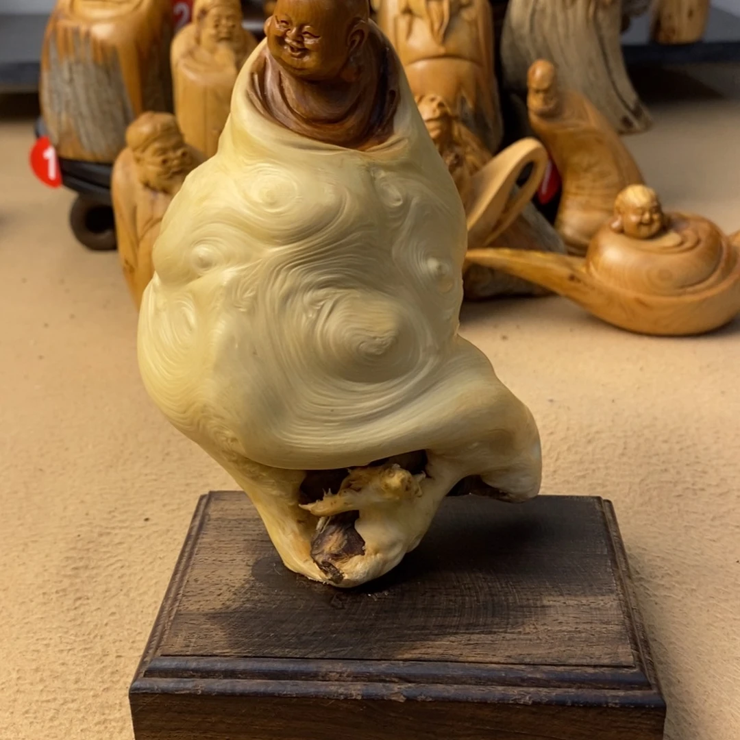 柏木鳜***峰弥勒佛摆件笔记