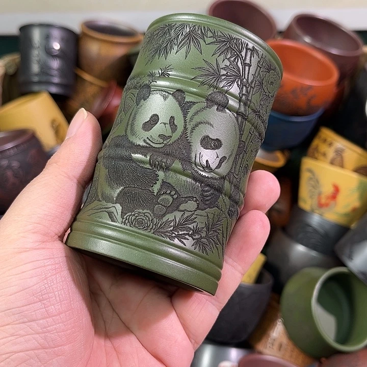 茶杯紫砂全手工紫砂主人杯