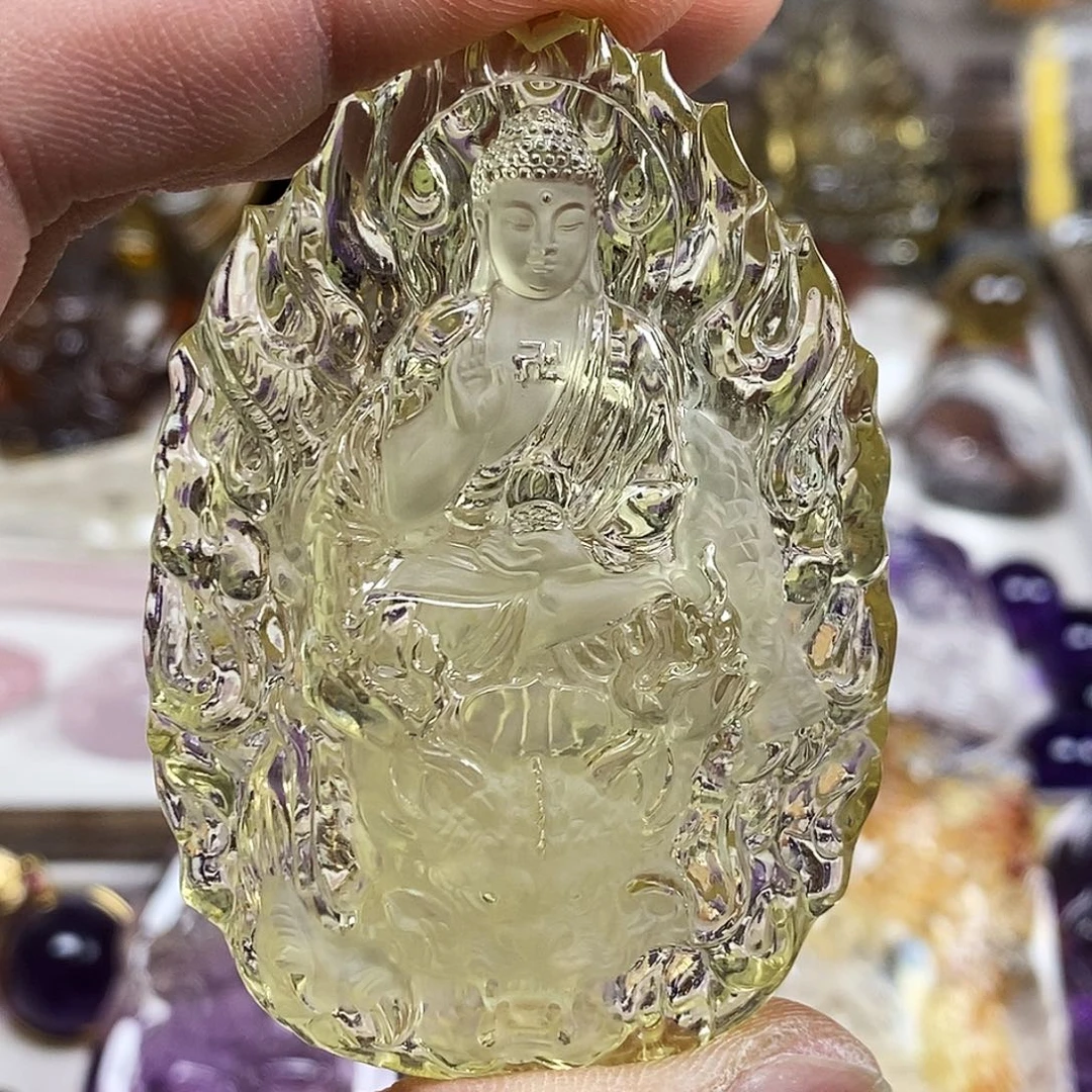 宝***玉颈饰未镶嵌水晶天然水晶吊坠