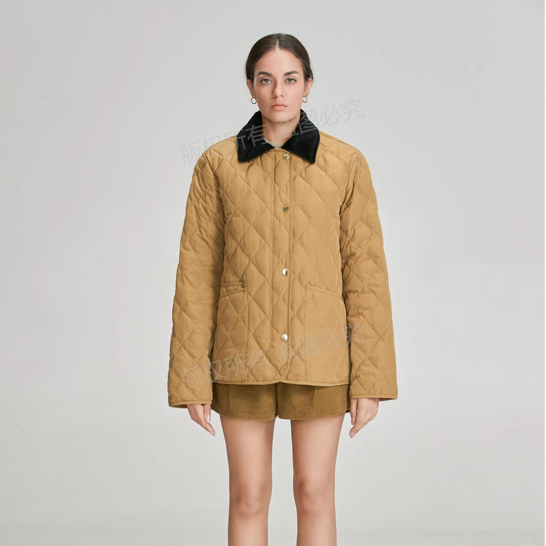 【明星同款】新款时尚立领休闲保暖冬季女款鹅绒服