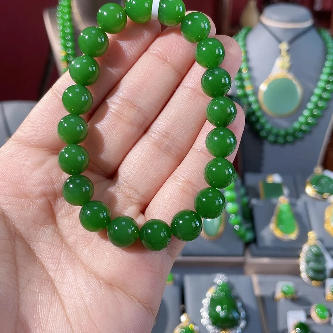 和田玉（碧玉）未镶嵌颈饰