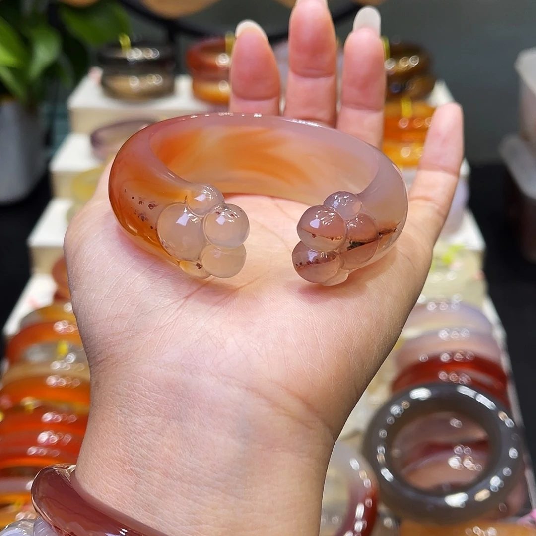 玛瑙/玉髓未镶嵌手镯