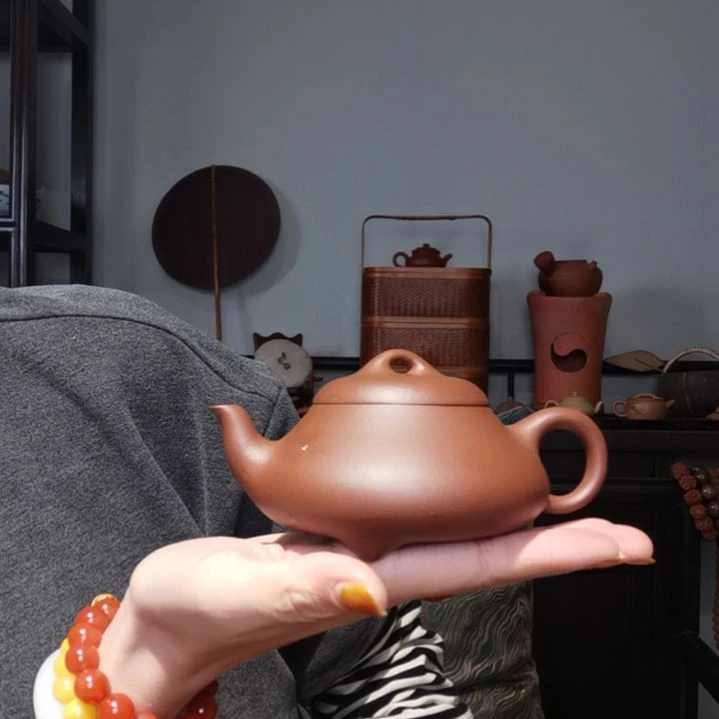 【闪购商品】紫砂茶壶哈*抖汉棠壶半手