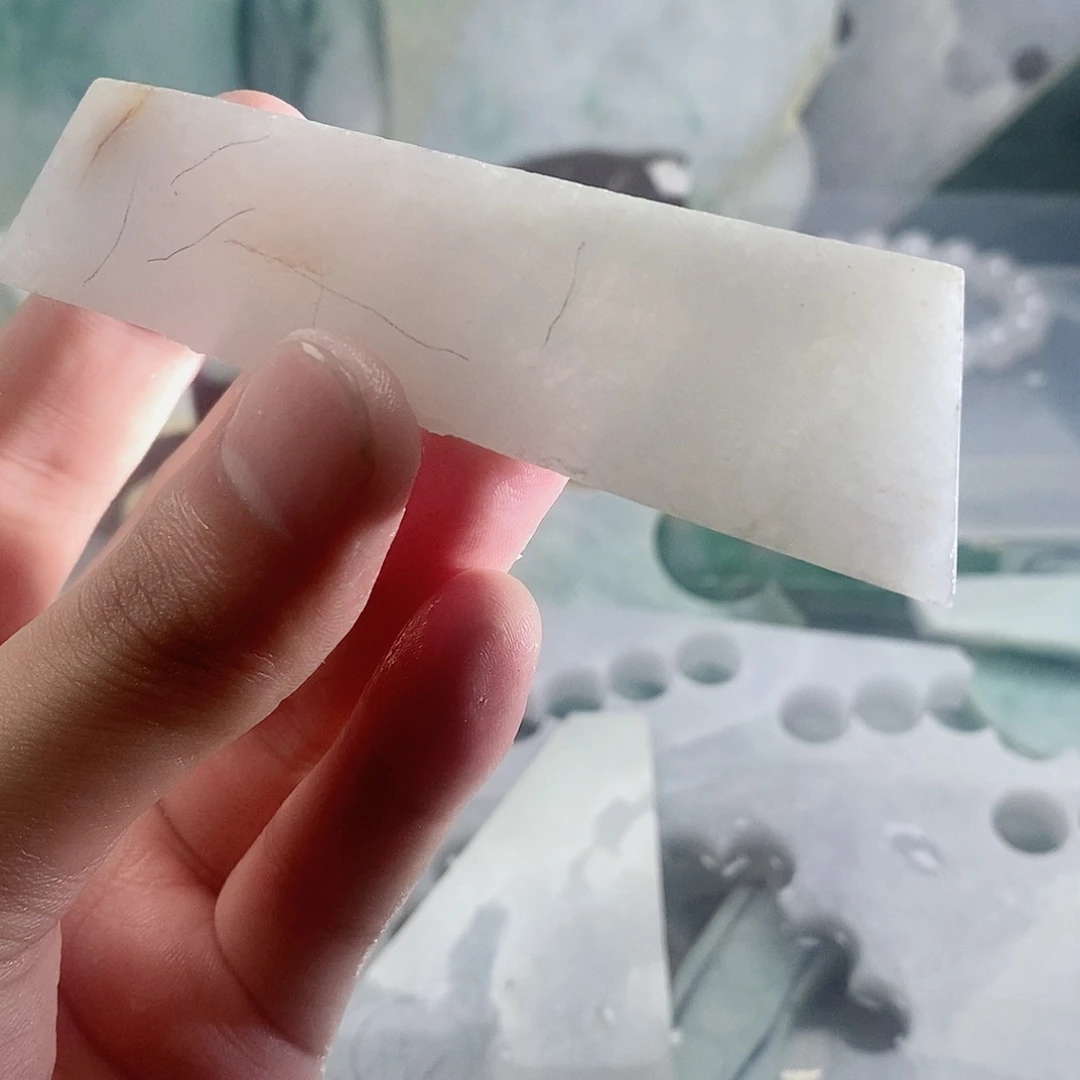 翡翠散珠天然缅甸翡翠a货48