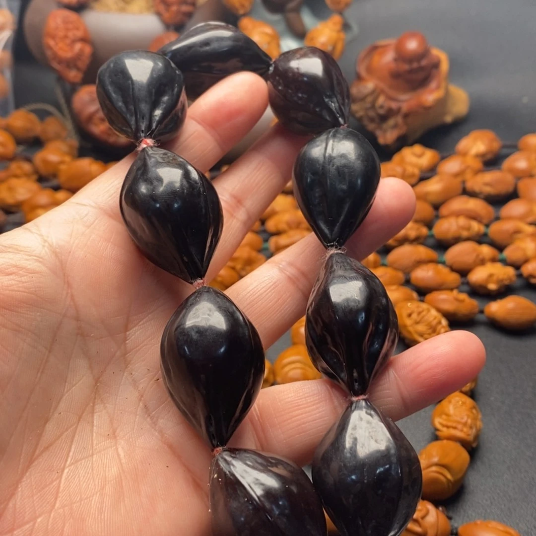 吊坠橄榄核山**舟橄榄核