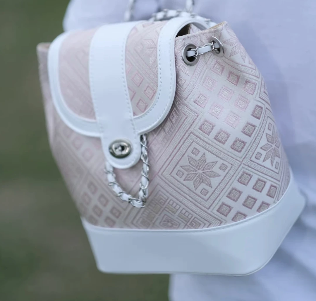 【五一特惠】非遗壮锦包包新款设计双肩包女小众设计链条壮锦包包