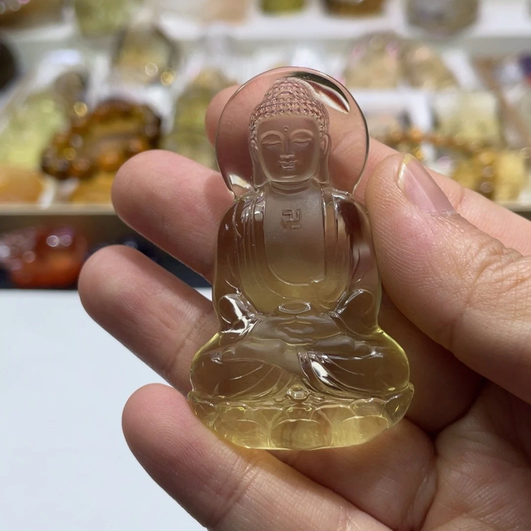 水晶颈饰未镶嵌橦*定制