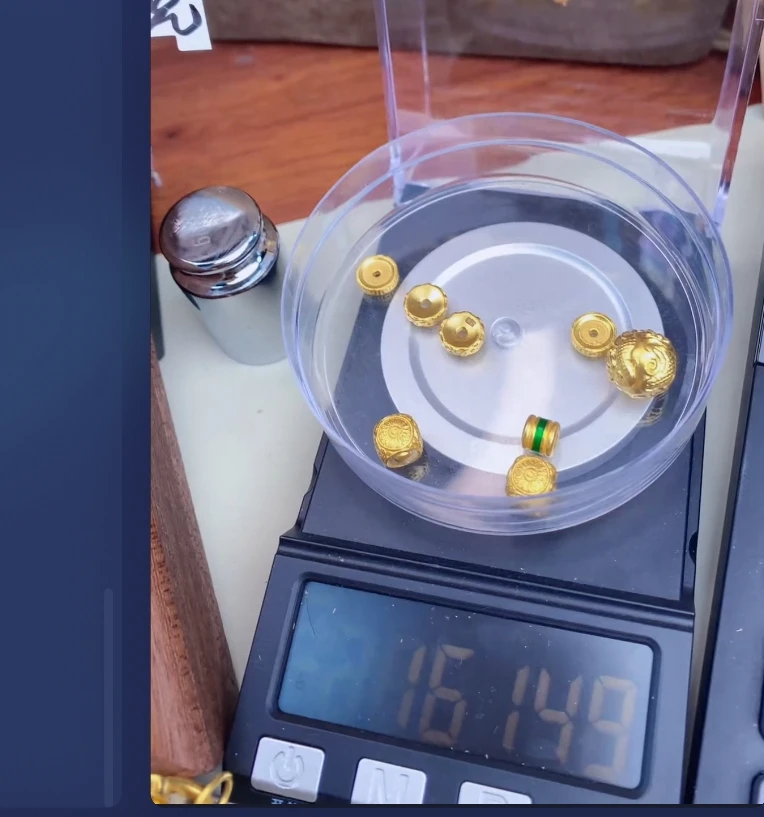巫是云黄金文玩配饰