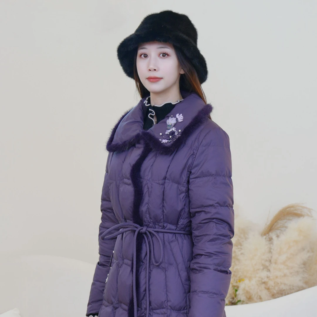 Pink Mary/粉红玛琍帽子保暖时尚女士冬季PMDOW0101