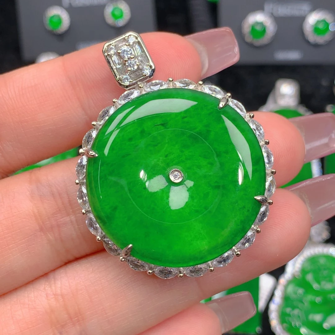 翡翠吊坠(不含链)未镶嵌