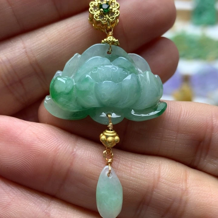 颈饰未镶嵌翡翠翡翠