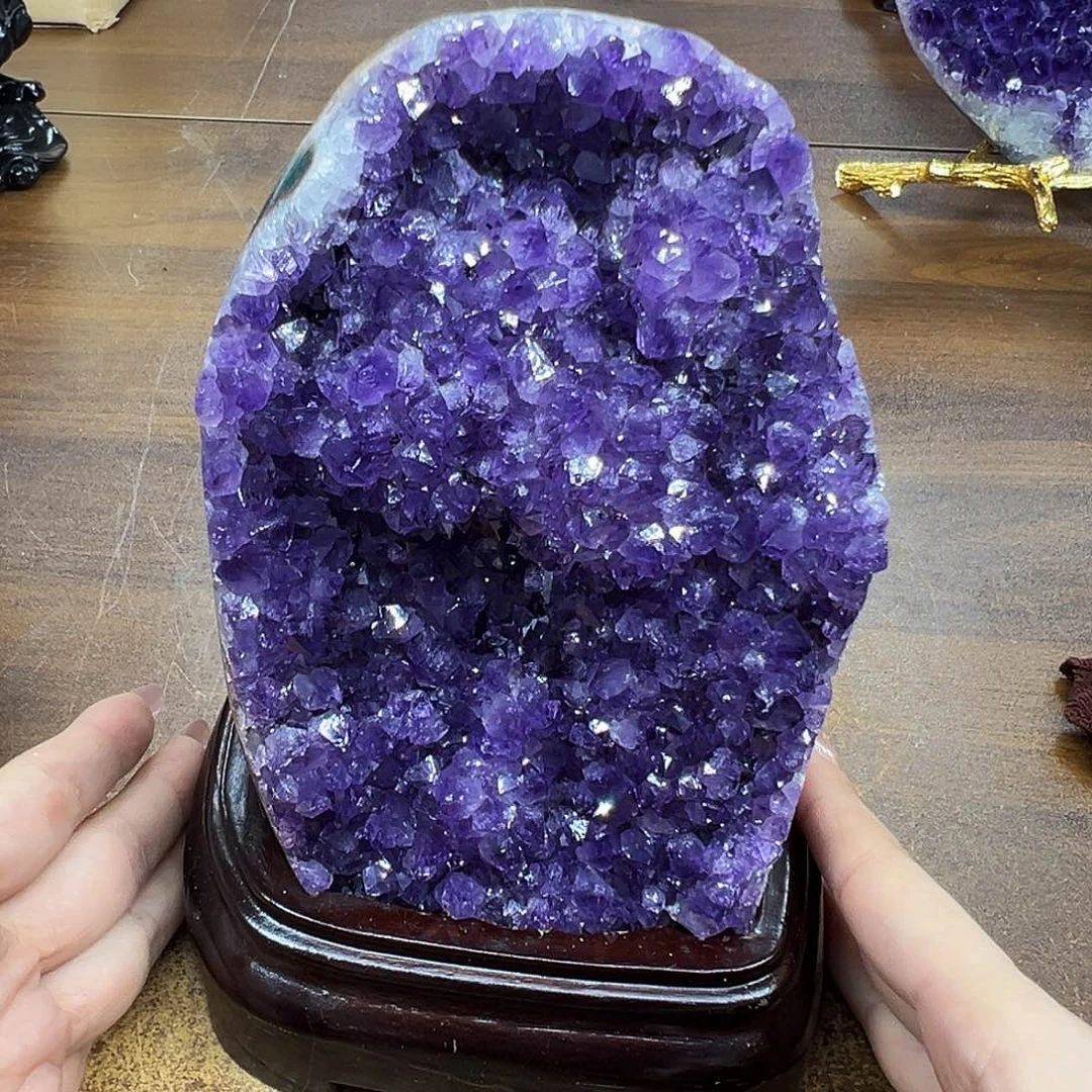紫晶摆件未镶嵌福利