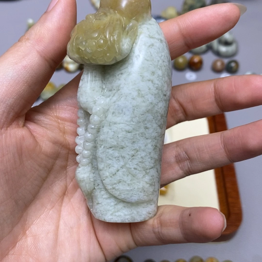 蛇纹石玉未镶嵌配饰A*玲