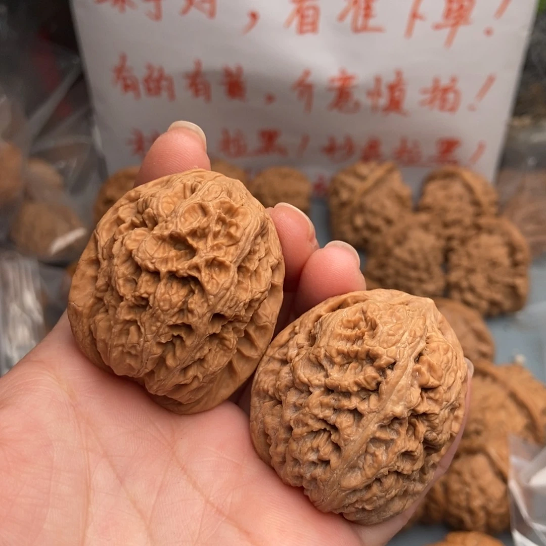 文玩核桃把件山****语将军膀8