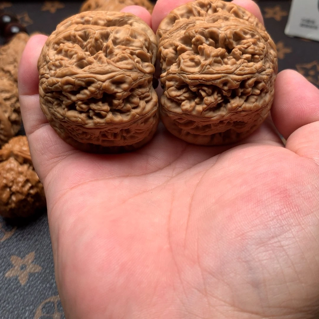 文玩核桃把件8***舟粗筋