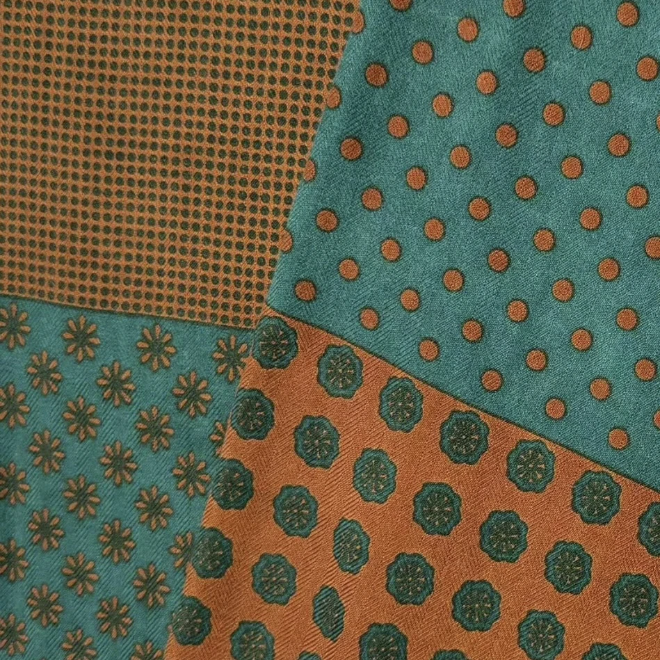 【绿咖波点】高档春夏气质长款小飘巾丝带领巾细长款百搭时尚