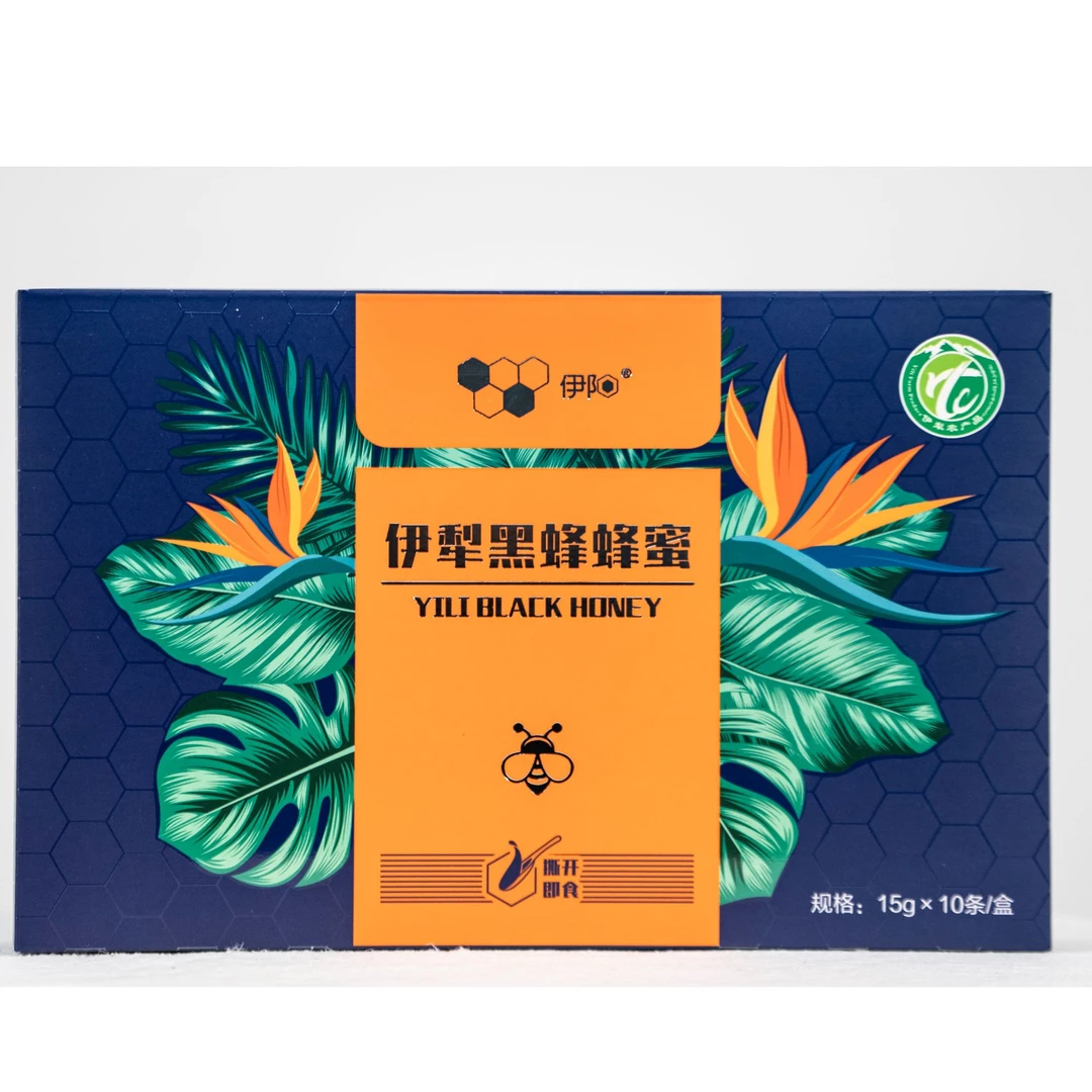 新疆伊犁伊阳15g*10尼勒克黑蜂勺蜜