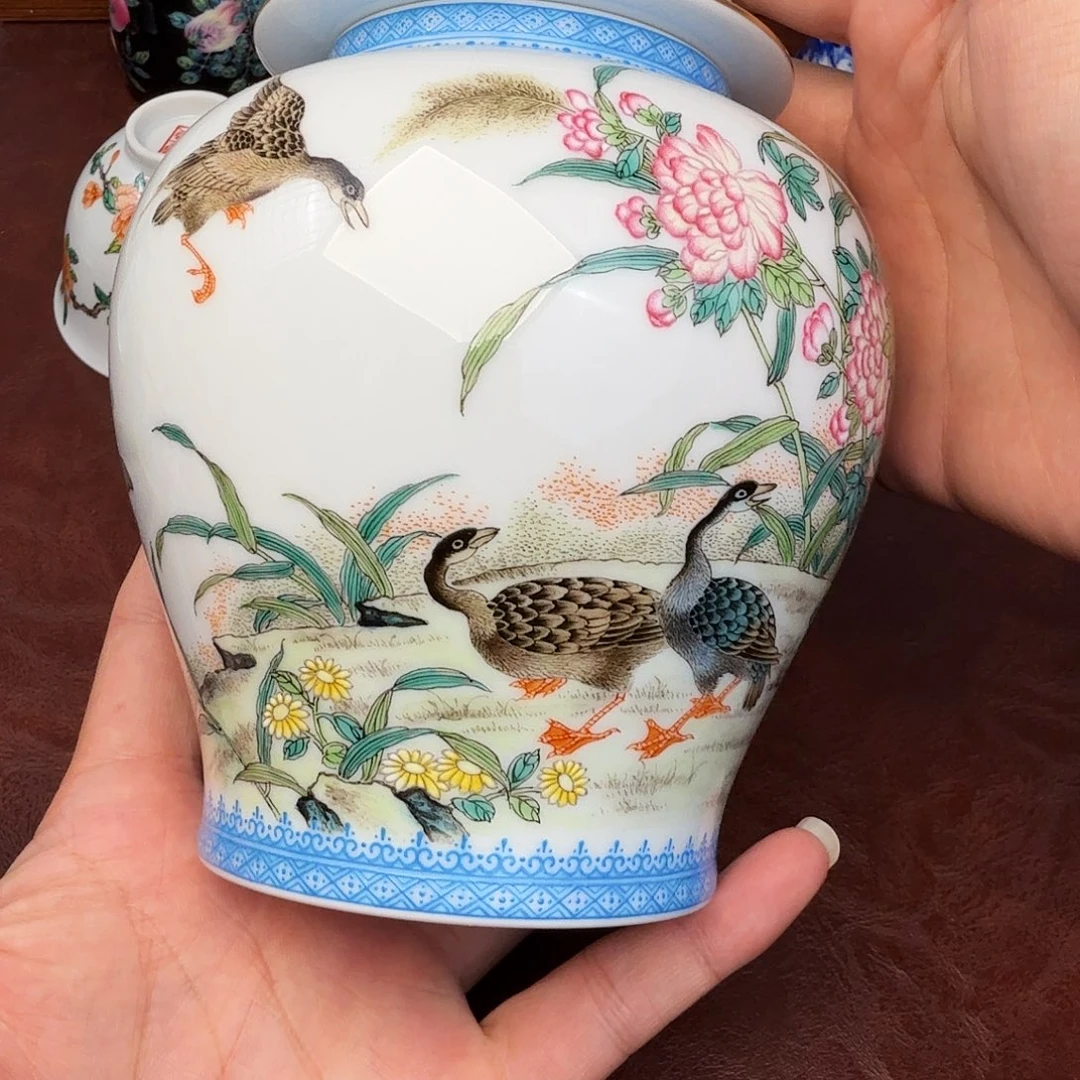 春***风陶现代景德镇全手工全手绘陶瓷