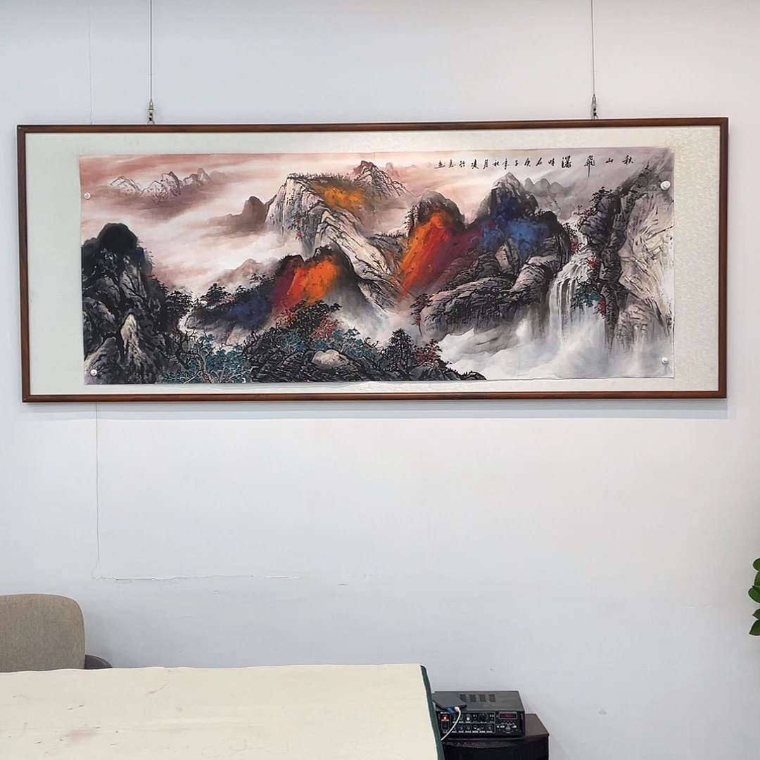 国画凌行志手绘作品