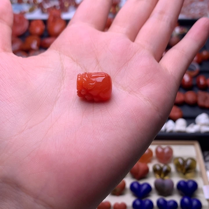 未镶嵌南红南红玛瑙皮休1