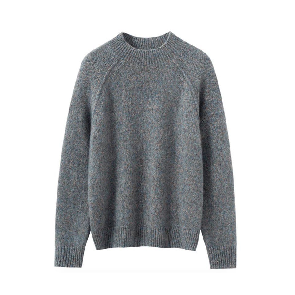 【 加厚半高领 】可溯源  康宝莱丝羊绒 山羊绒➕桑蚕丝羊绒衫冬上新