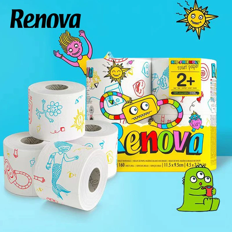 RENOVA 童心印花卷纸