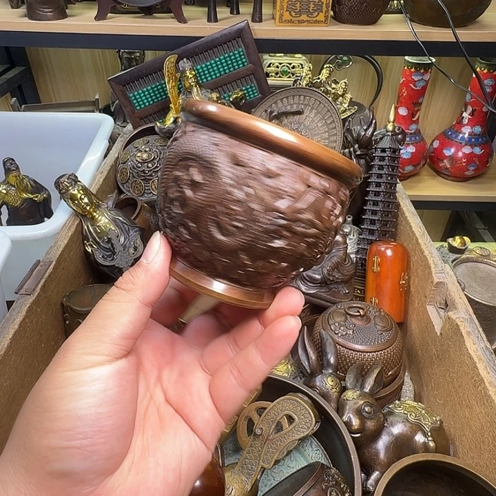 铜器办公室茶室摆件