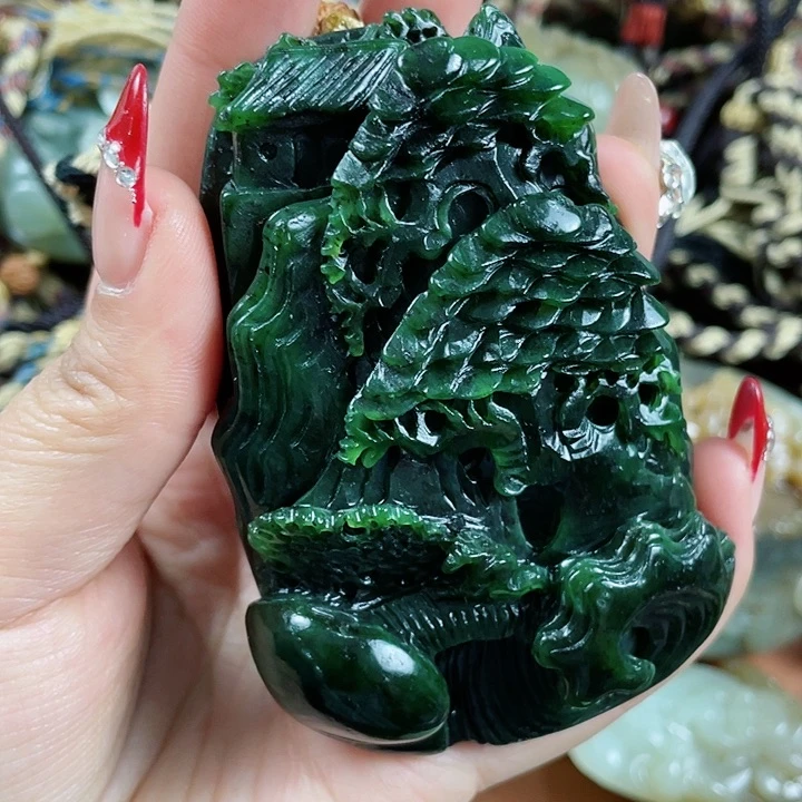 和田玉把件未镶嵌