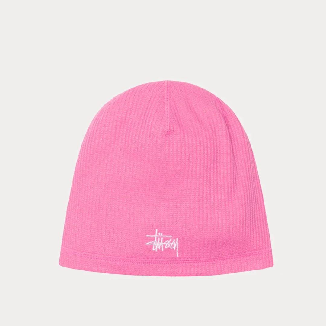 Stussy25FW粉色冷帽