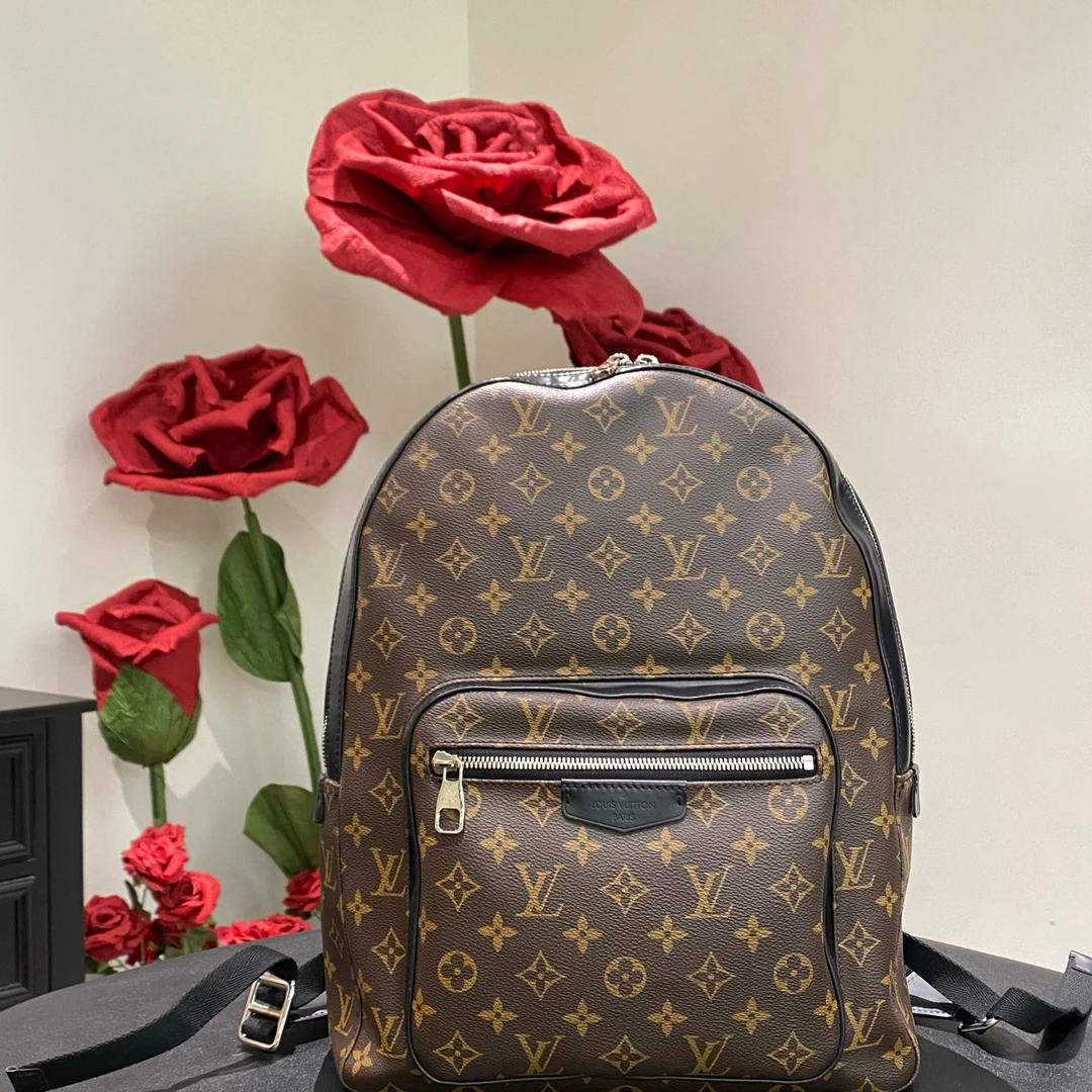 95新 LouisVuitton/路易威登 josh系列男士经典老花双肩包