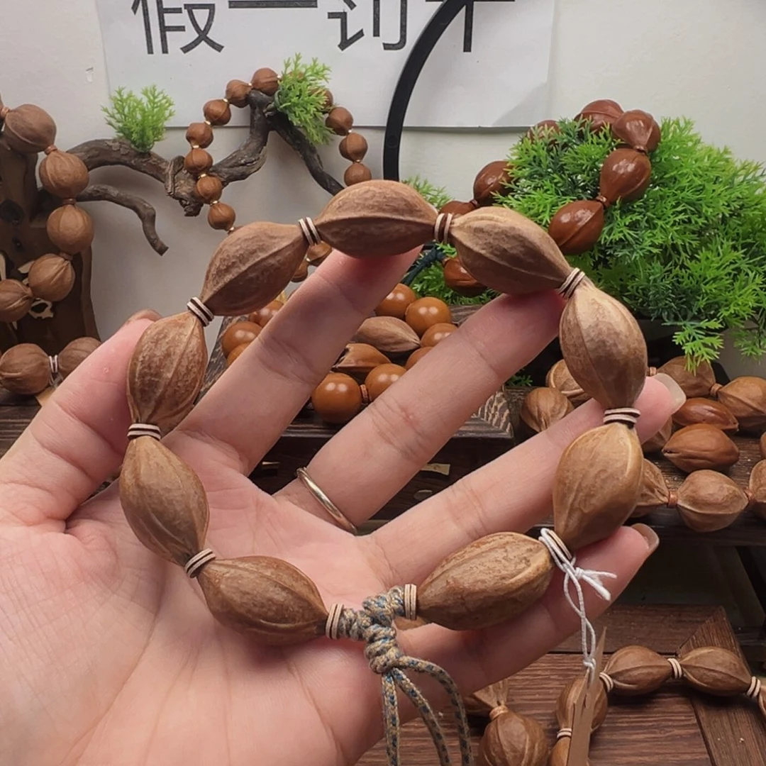 橄榄核手串17.28梅林铁核，不送礼盒