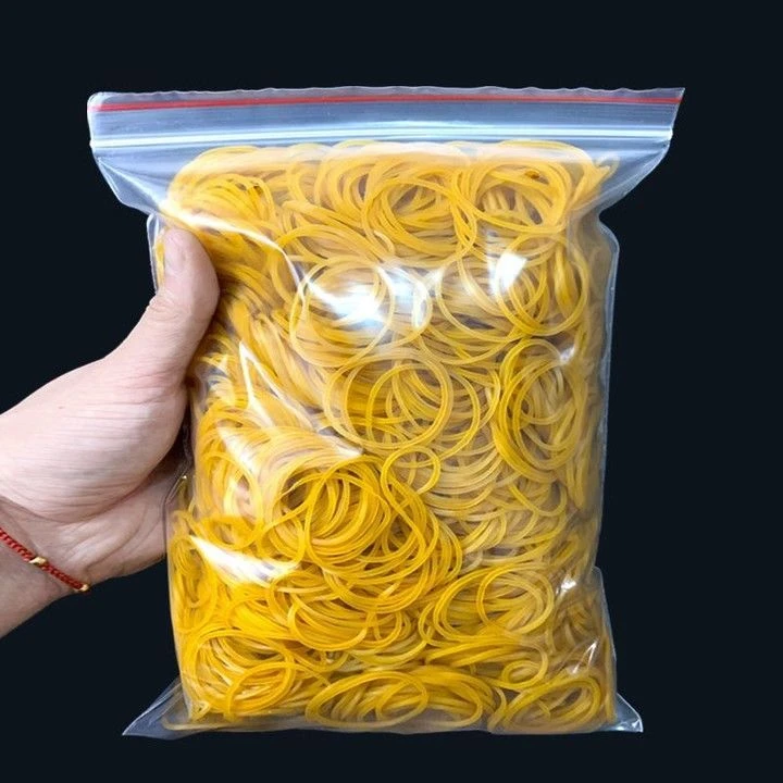 品质黄色橡皮筋牛皮筋批发高弹力专用耐用工业橡胶圈皮套绑菜皮筋