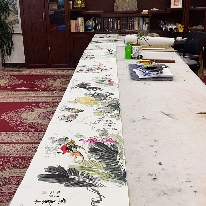 书法豆树隶 精品国画