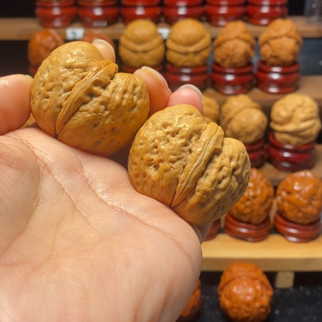 把件文玩核桃粗筋炸二42尺