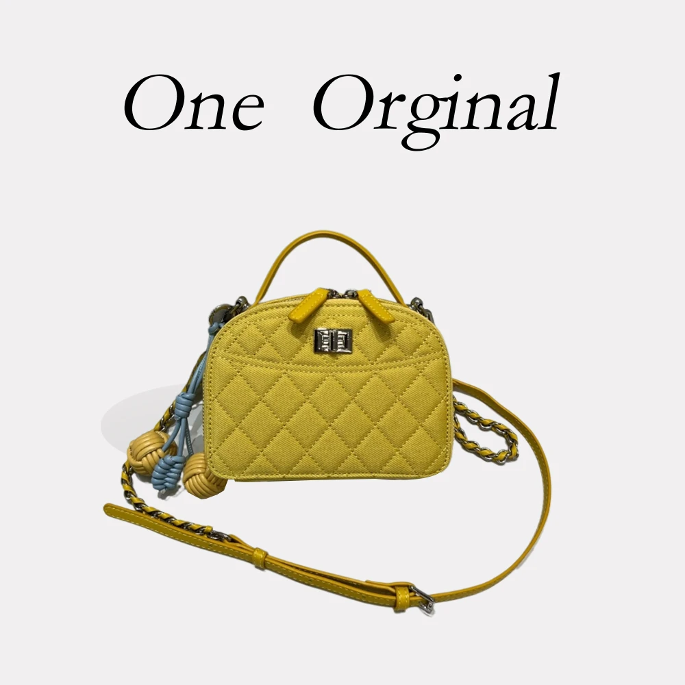 【工厂直销】ZT-D7219-1-丹宁黄斜挎女包