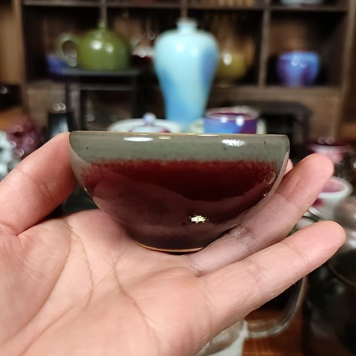 其他高*钧窑瓷器钧窑瓷器杯