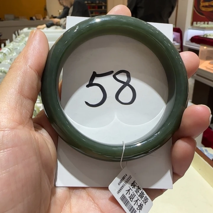 和田玉未镶嵌手镯792