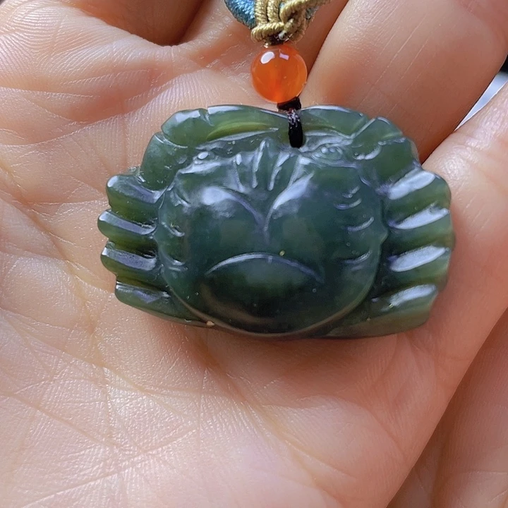 岫岩河磨玉（透闪石质玉）未镶嵌挂件
