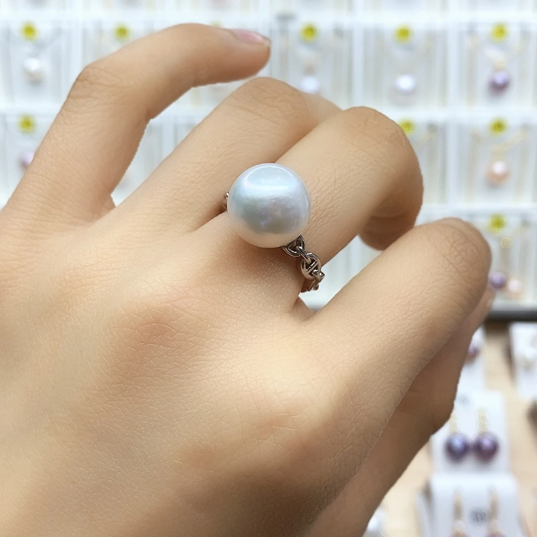 淡水珍珠颈饰合金