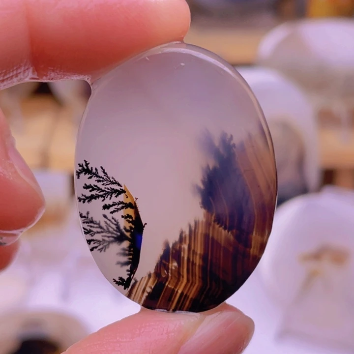 玛瑙/玉髓未镶嵌吊坠(不含链)