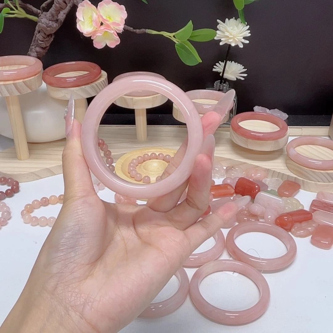 未镶嵌手镯石英质玉可*芳