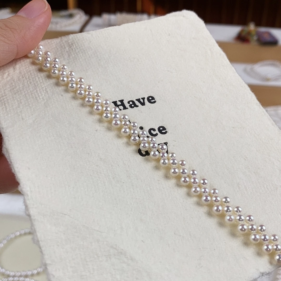 钛钢手绳淡水珍珠