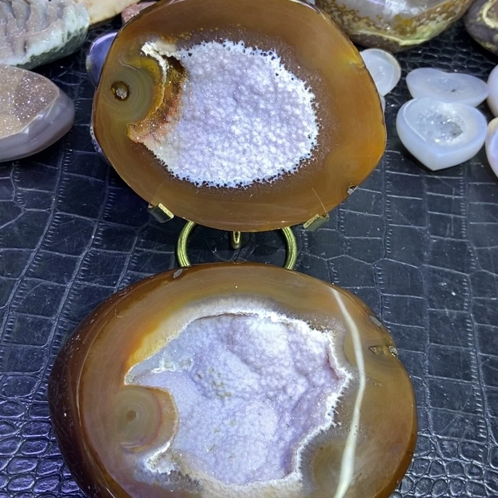 珠宝半成品未镶嵌水晶聚宝盆