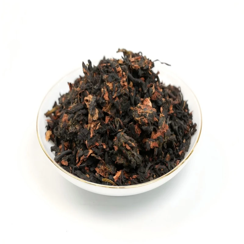 茉莉金花六堡茶 广西梧州 黑茶