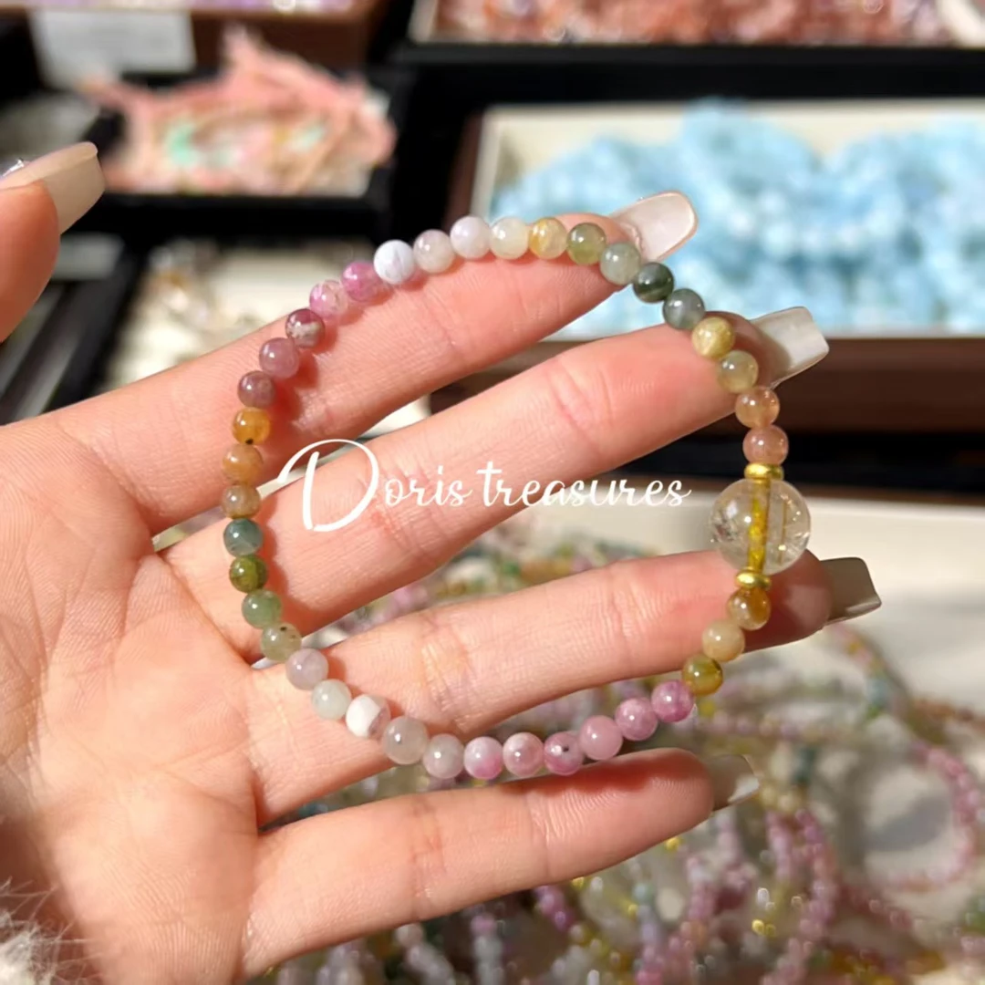 【小碧玺】 手链 精致气质 多样性发颜色微差 发货件数一