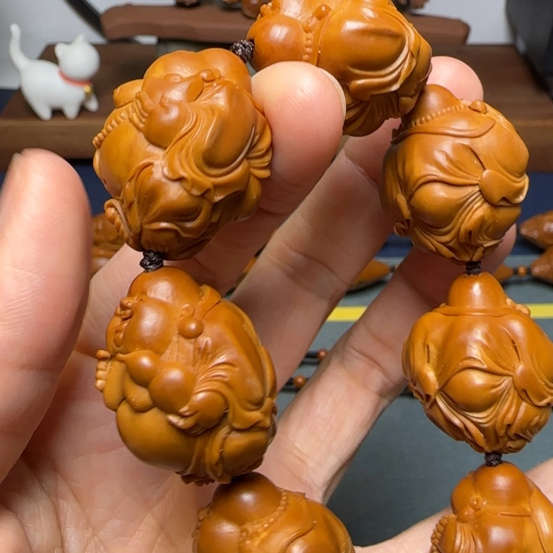 橄榄核手串/手链八宝弥勒