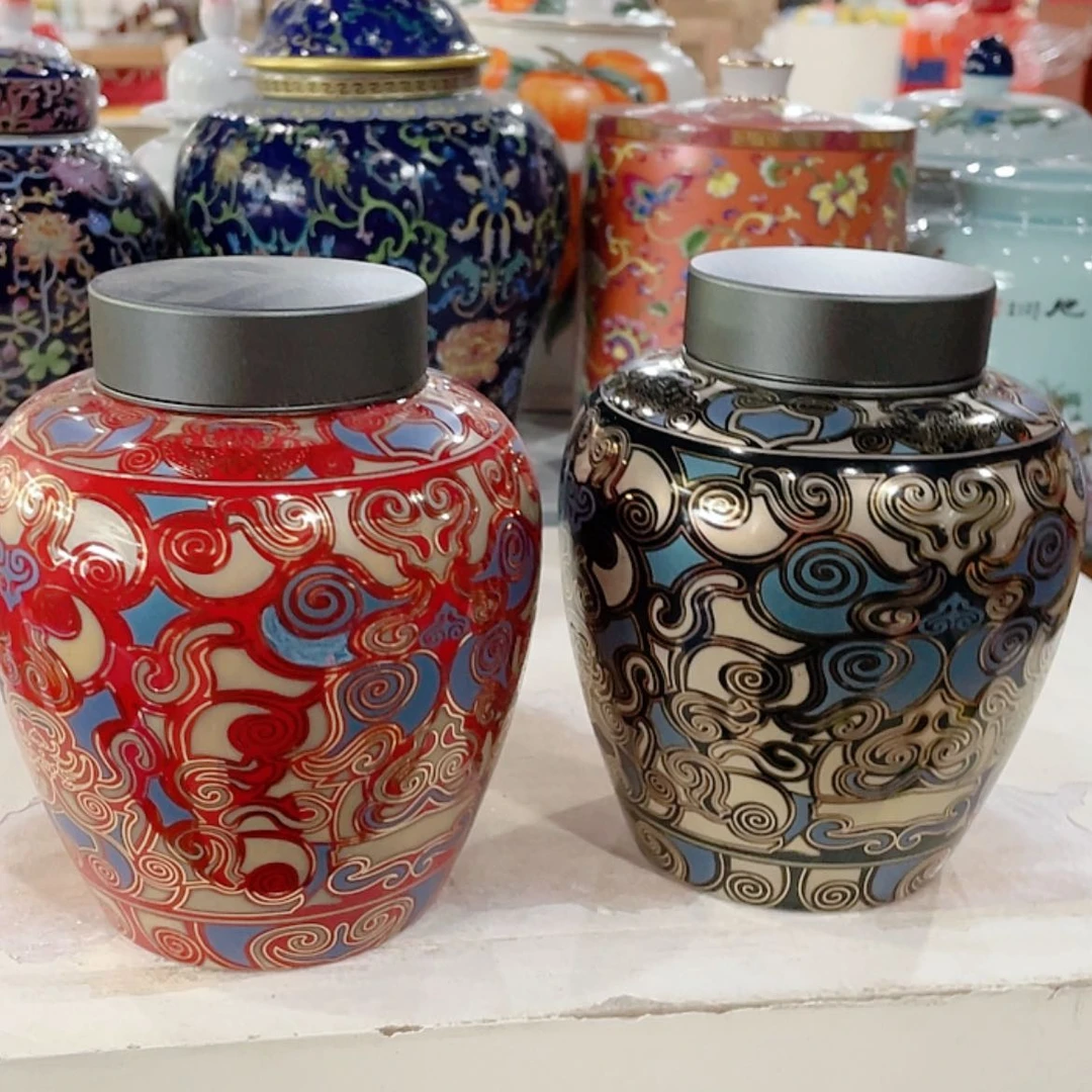 【闪购商品】罐陶瓷茶叶罐密封罐